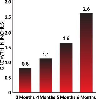Results on the effects of Male Extra during the first months after use